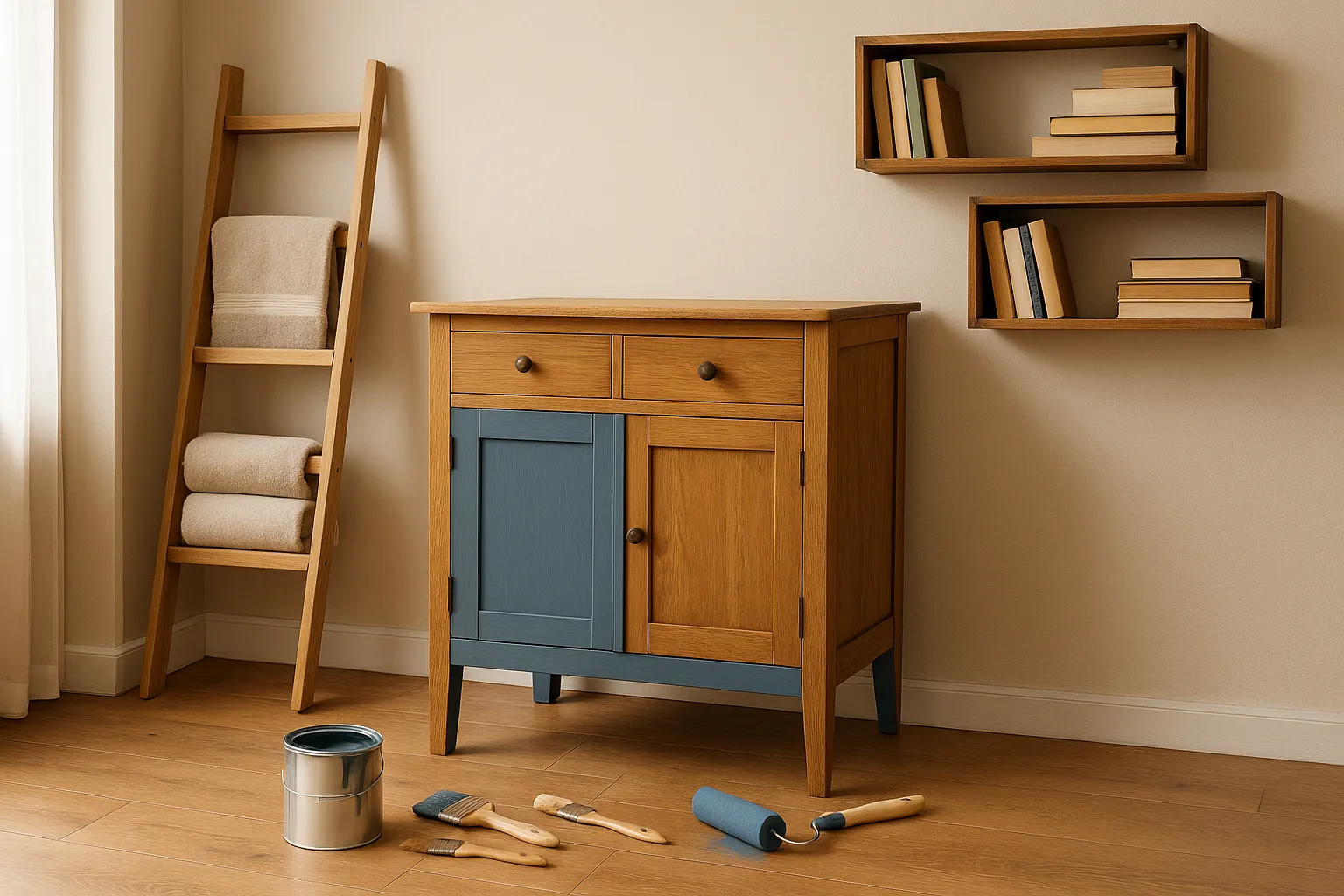 Geef oude meubels een nieuw leven: eenvoudige upcycling-projecten